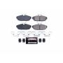 PowerStop Z23-1082 PowerStop - Z23 Daily Driver Carbon-Fiber Ceramic Brake Pads with Hardware Kit