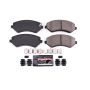 PowerStop Z23-856 PowerStop - Z23 Daily Driver Carbon-Fiber Ceramic Brake Pads with Hardware Kit