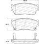 Stoptech 308.05100 Street Brake Pads - Front