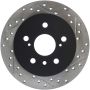 Stoptech 127.44188L Sport Drilled & Slotted Rotor - Rear Left