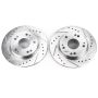 PowerStop JBR1385XPR PowerStop Evolution Performance Drilled, Slotted & Plated Brake Rotor Pair