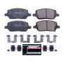 PowerStop Z23-1093 PowerStop - Z23 Daily Driver Carbon-Fiber Ceramic Brake Pads with Hardware Kit