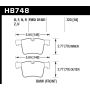 Hawk Performance HB748Z.723 Performance Ceramic Disc Brake Pad