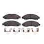 PowerStop 17-1039 PowerStop - Z17 Low-Dust Ceramic Brake Pads with Hardware