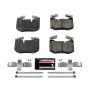 PowerStop Z23-1807 PowerStop - Z23 Daily Driver Carbon-Fiber Ceramic Brake Pads with Hardware Kit