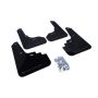Rally Armor MF4-UR-BLK/GRY Black Mud Flap/Grey Logo