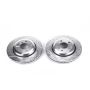 PowerStop EBR654XPR PowerStop Evolution Performance Drilled, Slotted & Plated Brake Rotor Pair