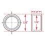 SPECIALTY PRODUCTS COMPANY 15521 WELD-IN RING KIT 1.75