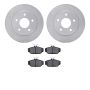 Dynamic Friction 6502-54349 Rotor Kit
