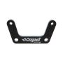 MPD RACING MPD14152 Front Brake Mount Blk Pavement 4in On 5-1/4in
