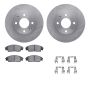 Dynamic Friction 6512-59167 Rotor Kit