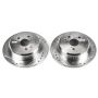 PowerStop JBR792XPR PowerStop Evolution Performance Drilled, Slotted & Plated Brake Rotor Pair