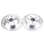 PowerStop JBR1370XPR PowerStop Evolution Performance Drilled, Slotted & Plated Brake Rotor Pair