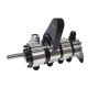 Moroso 22374 Tri Lobe Right Side Motor Plate Mount 4 Stage Fuel Pump Drive 1.200 Dry Sump Pump