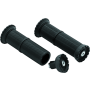 Kuryakyn 3587 Riot Universal Grips 7/8in Satin Black