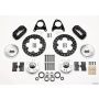 Wilwood 140-4503-BD Forged Dynalite Front Drag Kit Drilled Rotor 87-93 Mustang 84-86 SVO 5 Lug