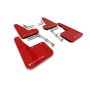 Rally Armor MF74-UR-RD/WH Red Mud Flap/White Logo