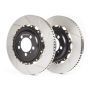 GiroDisc A1-311 Audi B9 S4/S5/SQ5 Zinc Plated Slotted Front 2-Piece Rotors
