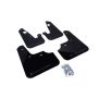 Rally Armor MF8-UR-BLK/GRY Black Mud Flap/Grey Logo