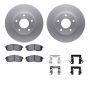 Dynamic Friction 4612-67000 Rotor Kit
