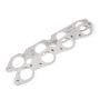 Stainless Works Big Block Chevy Round Port Header 304SS Exhaust Flanges 2-1/4in Primaries