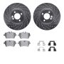 Dynamic Friction 7612-32000 Rotor Kit