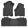 Husky Liners 19-21 RAM 2500/3500 Mega Cab Weatherbeater Front and 2nd Seat Floor Liners - Black