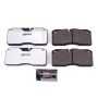 PowerStop Z36-1027 PowerStop - Z36 Truck and SUV Carbon-Fiber Ceramic Brake Pads with Hardware Kit