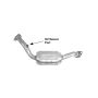 AP Exhaust 912236 CARB (CA, CO, NY, ME) Catalytic Converter