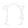 Cometic Gasket C5698-031 Cometic Buick LC4/LC9/LD5 V6 .031in Fiber Timing Cover Gasket - Fits Stock/Stage I/ Stage II