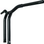 Burly Brand B12-6053B Dominator Raked Bar 14in - Gloss Black