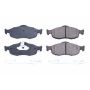 PowerStop 17-648 PowerStop - Z17 Low-Dust Ceramic Brake Pads with Hardware