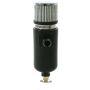 MOROSO MOR85402 Breather Tank 1qt w/10an Fitting - Poly - Black