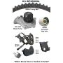 Dayco WP265K6A Water Pump Kit