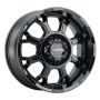 Ultra (124-2181BK19 20X10 8X6.50 (-19) ULT 124BK Commander (HB 125.2))