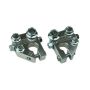 Moroso 74159 1GA Wire 1/2in Dia Stud Crimp/Solder Battery Cable Terminal Kit (2 Pack)