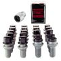 McGard (68174BK 14X1.5 MCG 5 LUG BOLT INSTALL KIT,RADIUS SEAT, BLACK W/WHL LKS-17MM HEX)