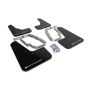 Rally Armor MF62-UR-BLK/WH Black Mud Flap/White Logo