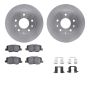 Dynamic Friction 6512-80355 Rotor Kit