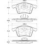 Stoptech 308.10030 Street Brake Pads