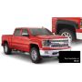 Bushwacker 16-18 Chevy Silverado 1500 Fleetside Pocket Style Flares 4pc 69.3in Bed - Black