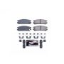 PowerStop Z23-471 PowerStop - Z23 Daily Driver Carbon-Fiber Ceramic Brake Pads with Hardware Kit
