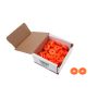 ALLSTAR PERFORMANCE ALL18854-50 Body Bolt Washer Plastic Fluorescent Orange 50pk