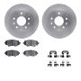 Dynamic Friction 6512-80356 Rotor Kit