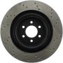 Stoptech 128.63055R Drilled Sport Brake Rotor