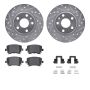 Dynamic Friction 7512-73061 Rotor Kit