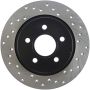 Stoptech 128.39039L Drilled Sport Brake Rotor