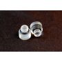 Clear Fuel Bowl Sight Plugs - Pair