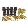 Prothane 67-69 Chevy Camaro HD Spring & Shackles Bushings - Black