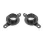 BMR 79-04 Ford Mustang Front Upper Coil Spring Seat - Black Hammertone